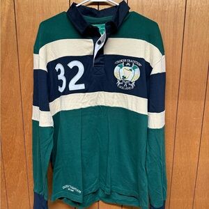 Croker Traditional Ireland Rugby Jersey Polo Shirt